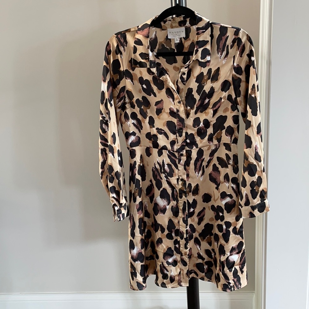 Leopard print dress